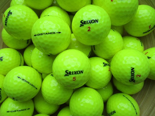 100 palline golf gialle - 100,