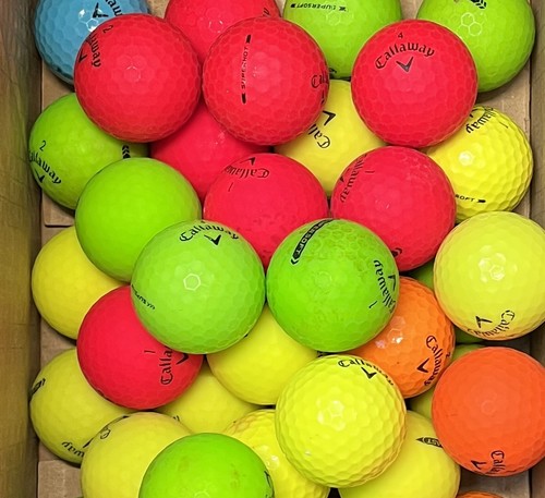 Palline golf colorate - 50,