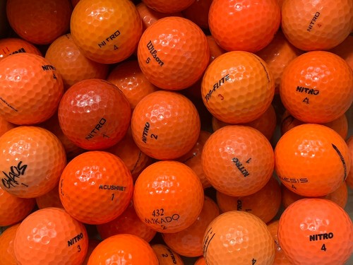 Palline golf orange mix - golf,